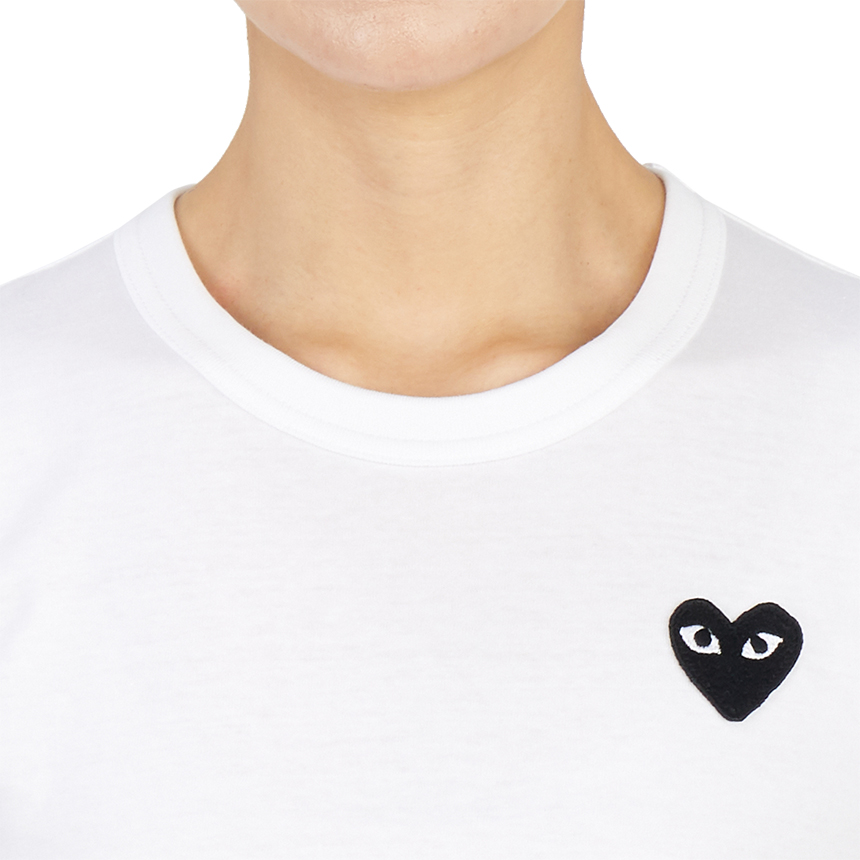 꼼데가르송(COMME DES GARCONS) 스크래치 블랙와펜 여성 반팔티셔츠 AZ T063 051 2 SA_AZ T063 051 2_038