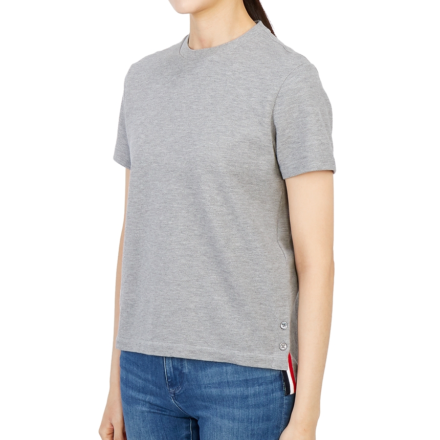 톰브라운(THOM BROWNE) 삼선 여자 반팔티셔츠 FJS013A 00050 055