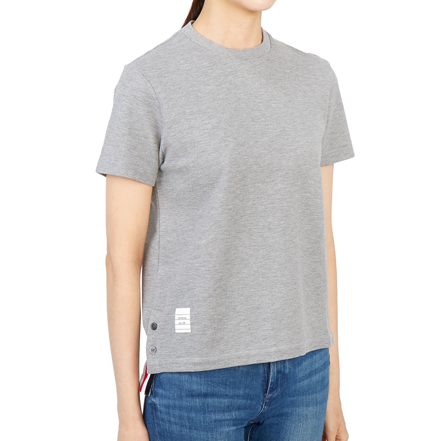 톰브라운(THOM BROWNE) 삼선 여자 반팔티셔츠 FJS013A 00050 055