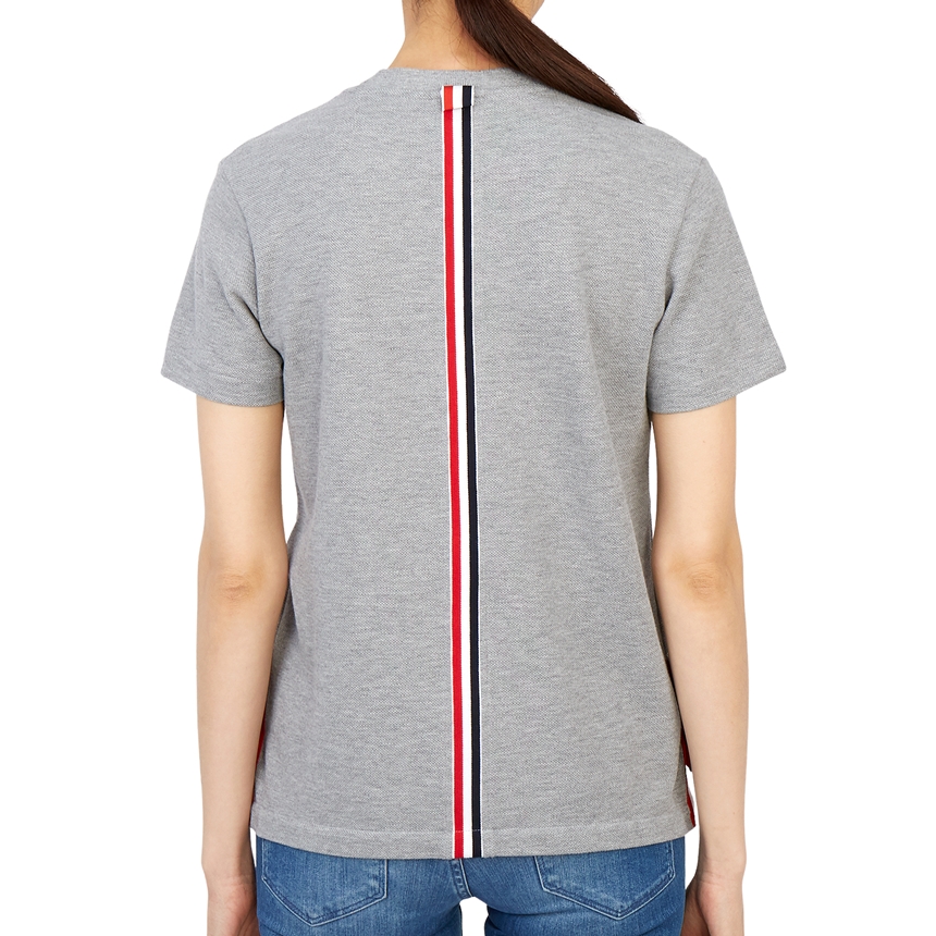 톰브라운(THOM BROWNE) 삼선 여자 반팔티셔츠 FJS013A 00050 055