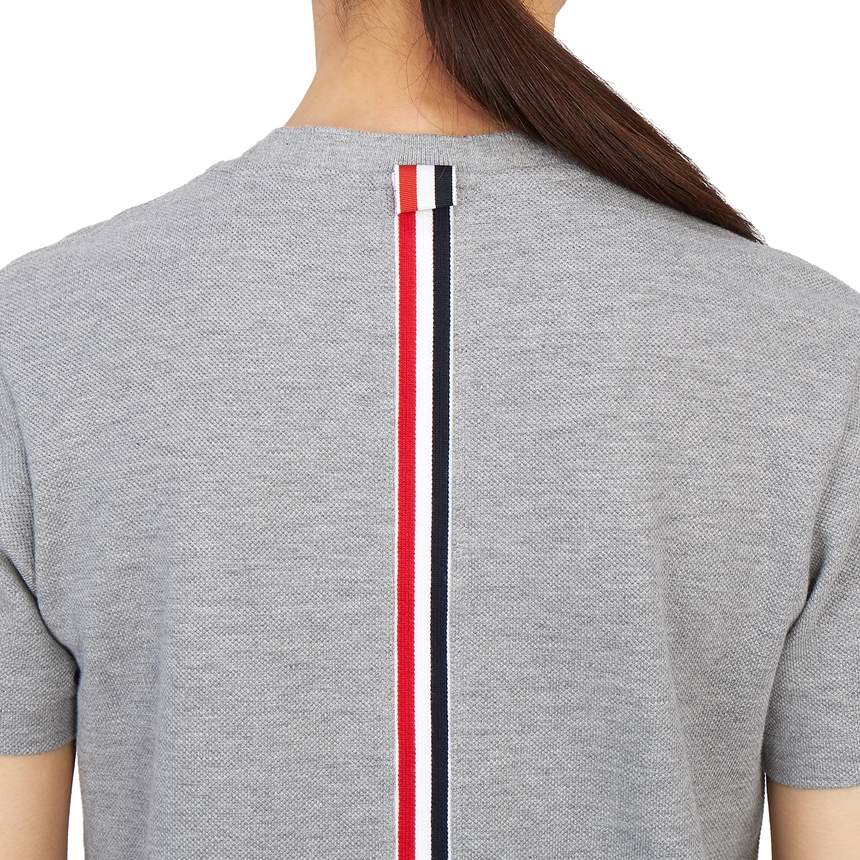 톰브라운(THOM BROWNE) 삼선 여자 반팔티셔츠 FJS013A 00050 055