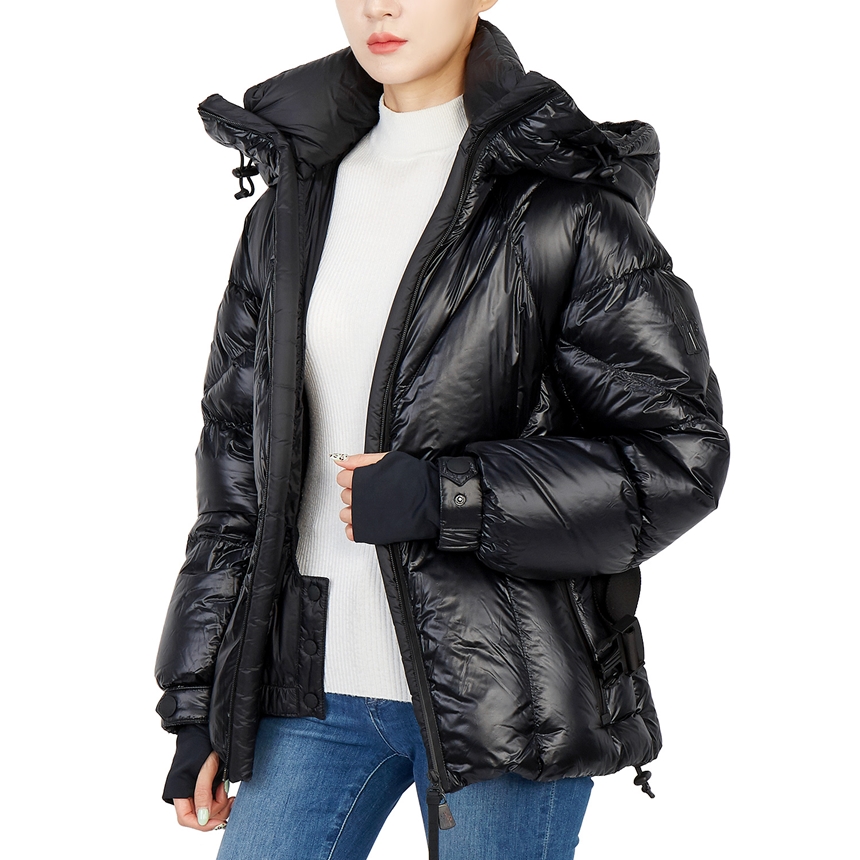 몽클레어(MONCLER) 그레노블 몽주 여자 후드 패딩 점퍼 자켓 1A53500 539YL 999