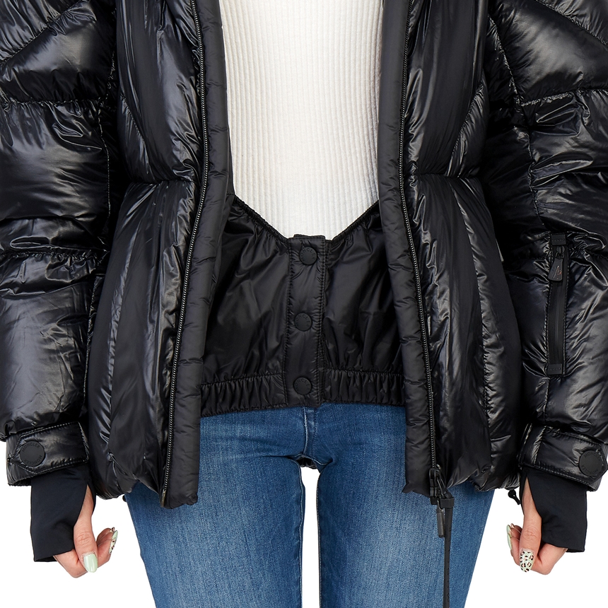 몽클레어(MONCLER) 그레노블 몽주 여자 후드 패딩 점퍼 자켓 1A53500 539YL 999