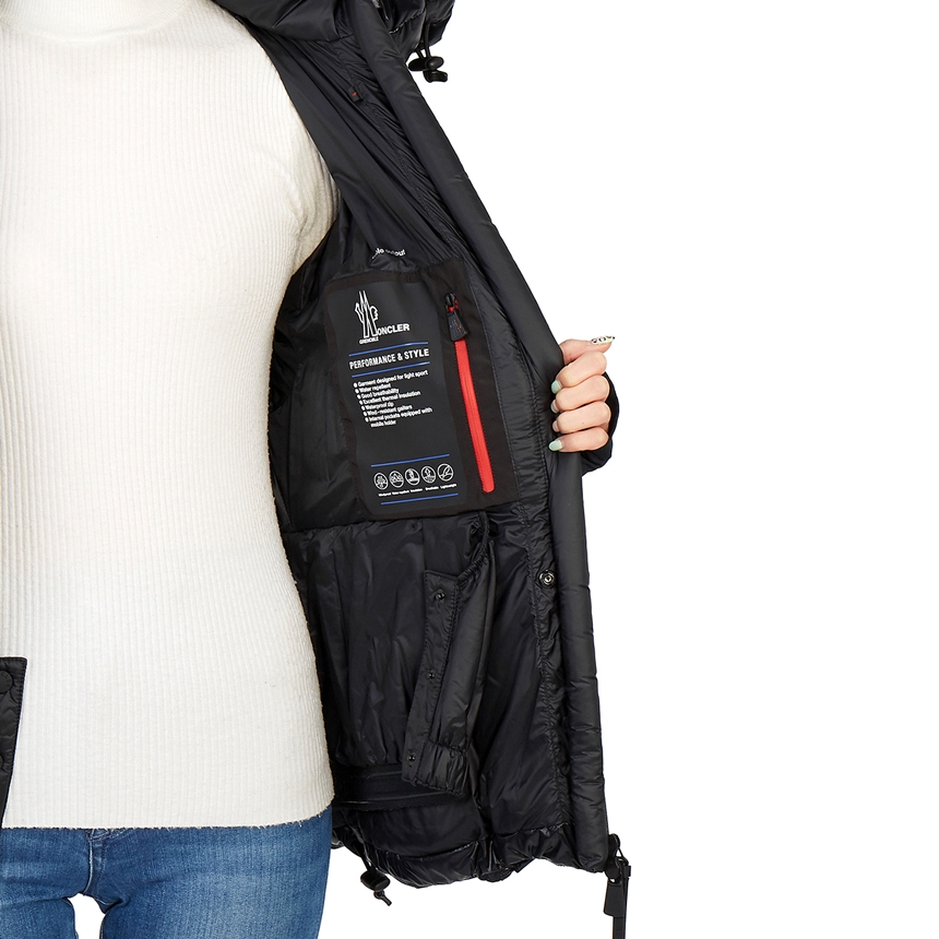 몽클레어(MONCLER) 그레노블 몽주 여자 후드 패딩 점퍼 자켓 1A53500 539YL 999
