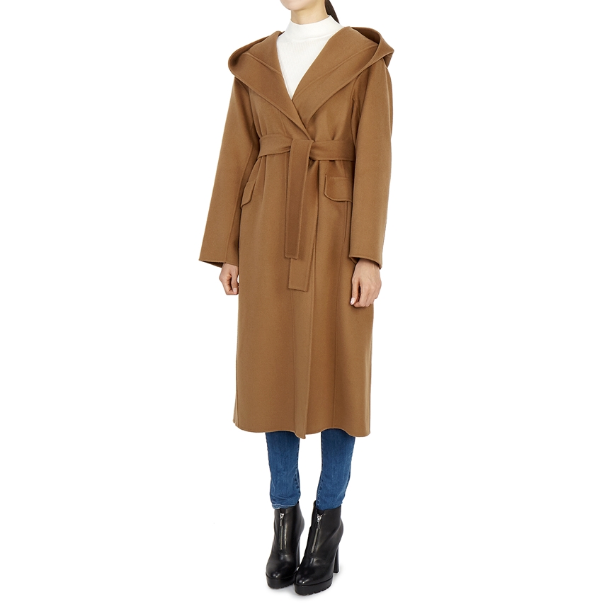 막스마라(MAX MARA) 스베지아여자 후드 울 롱 코트 90160719000 SVEZIA 022