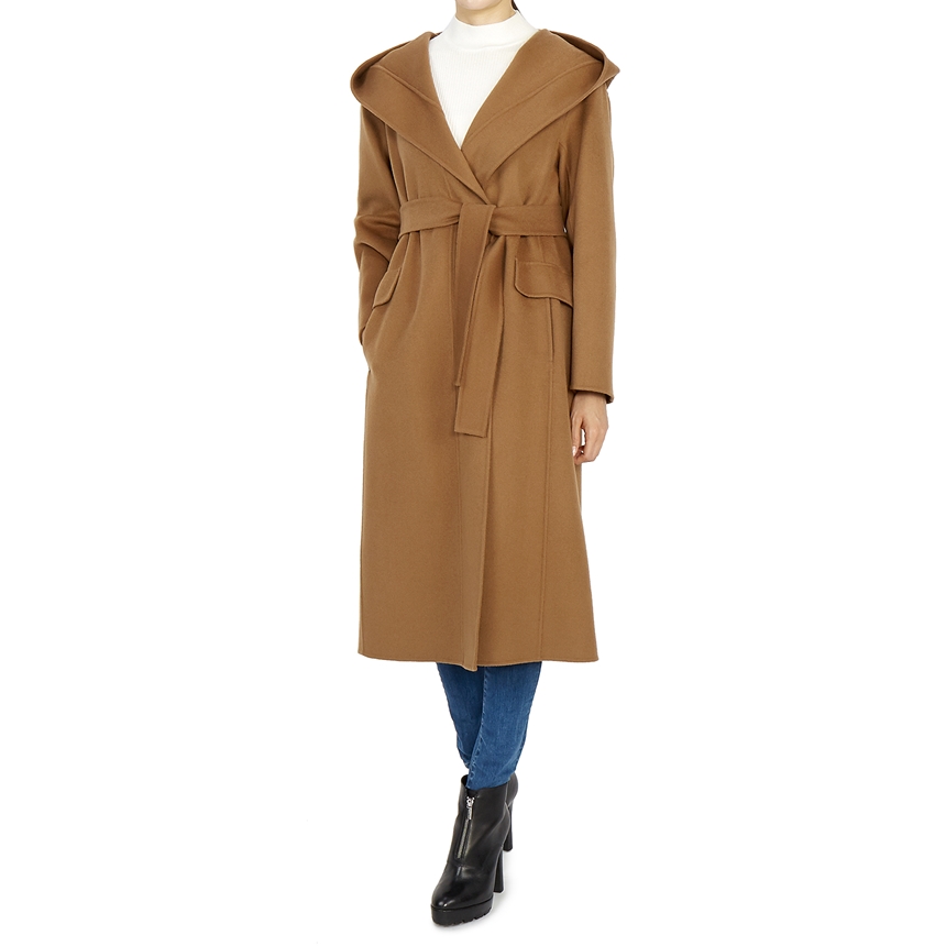 막스마라(MAX MARA) 스베지아여자 후드 울 롱 코트 90160719000 SVEZIA 022