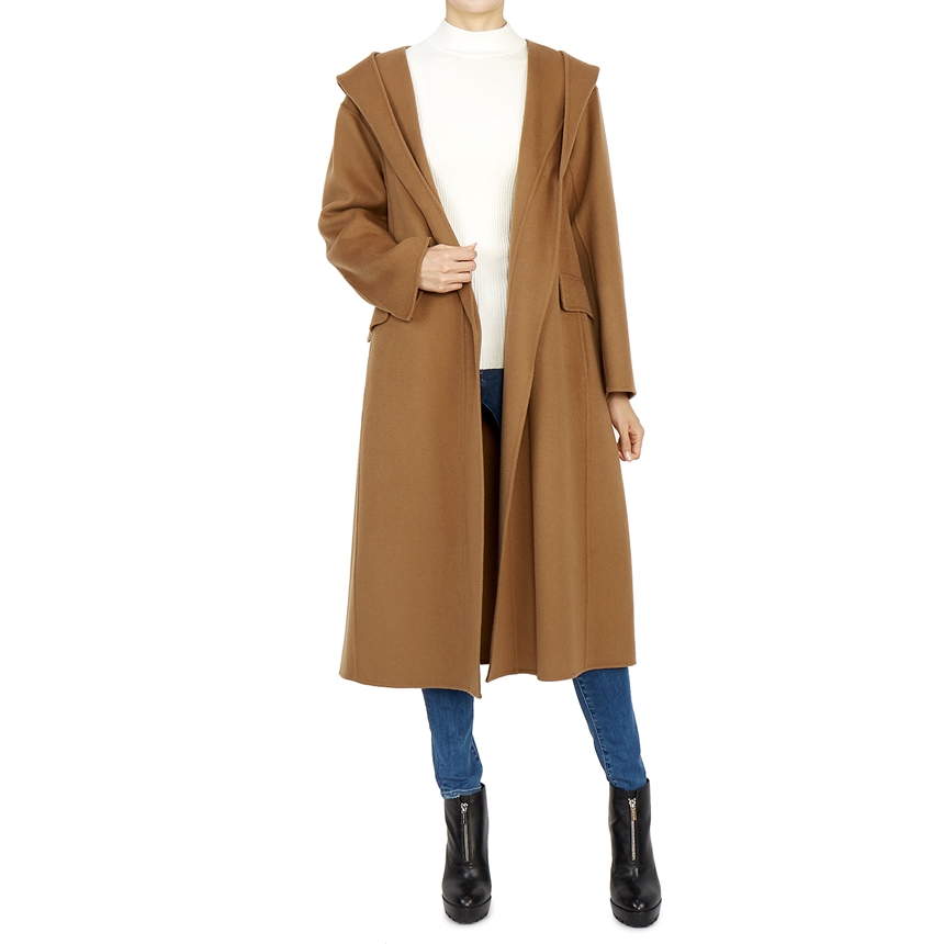 막스마라(MAX MARA) 스베지아여자 후드 울 롱 코트 90160719000 SVEZIA 022