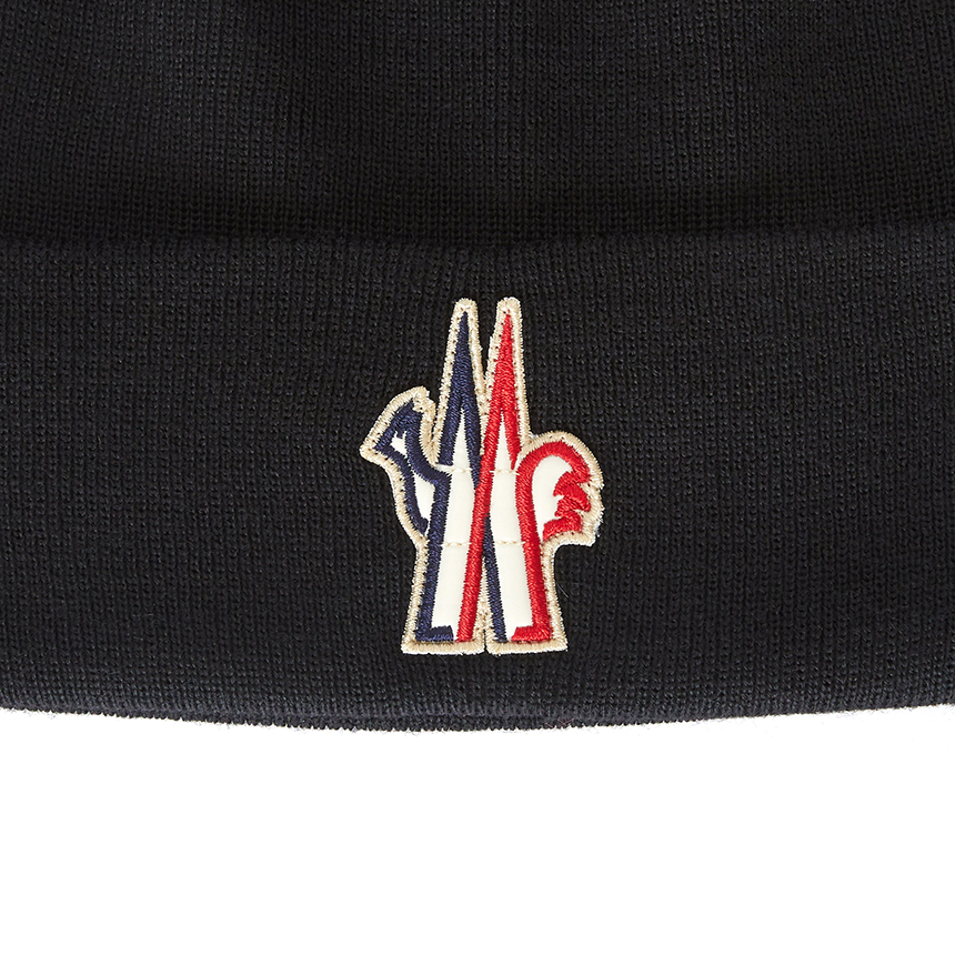 몽클레어(MONCLER) 몽클레어 로고 그레노블 비니 모자 3B10000 09974 999 3B10000 09974 999