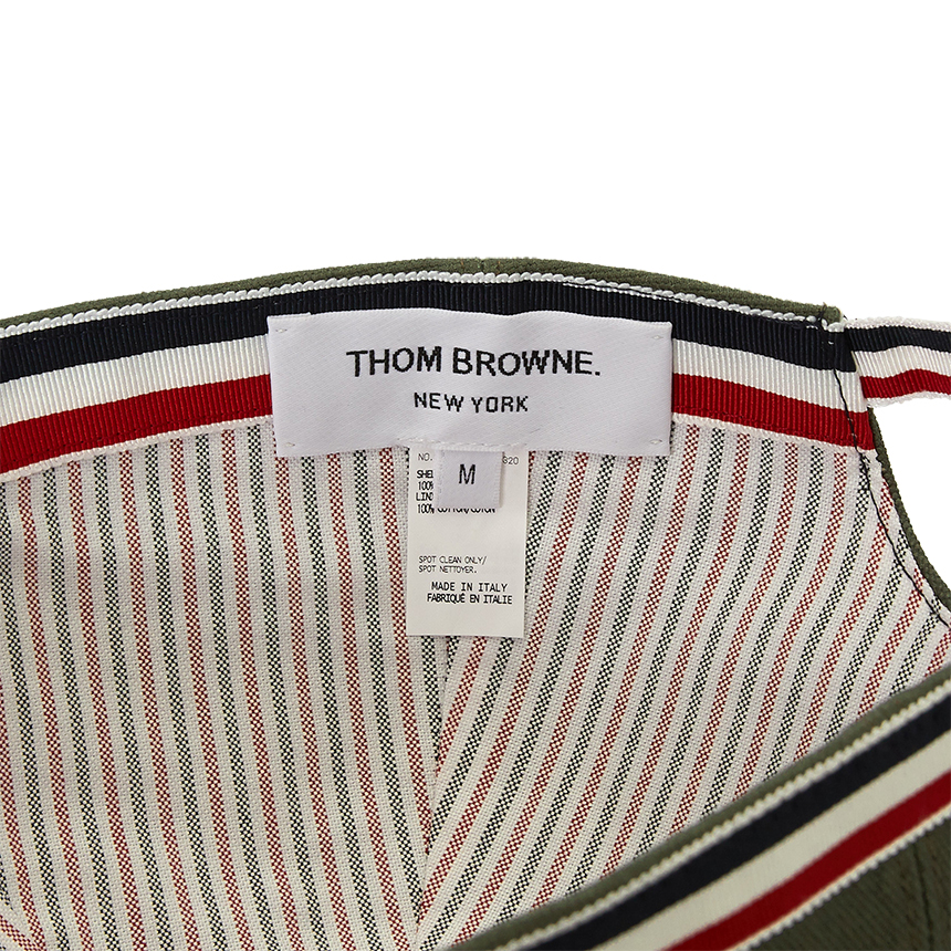 톰브라운(THOM BROWNE) 베어 공용 볼캡 모자 MHC328I 07738 320