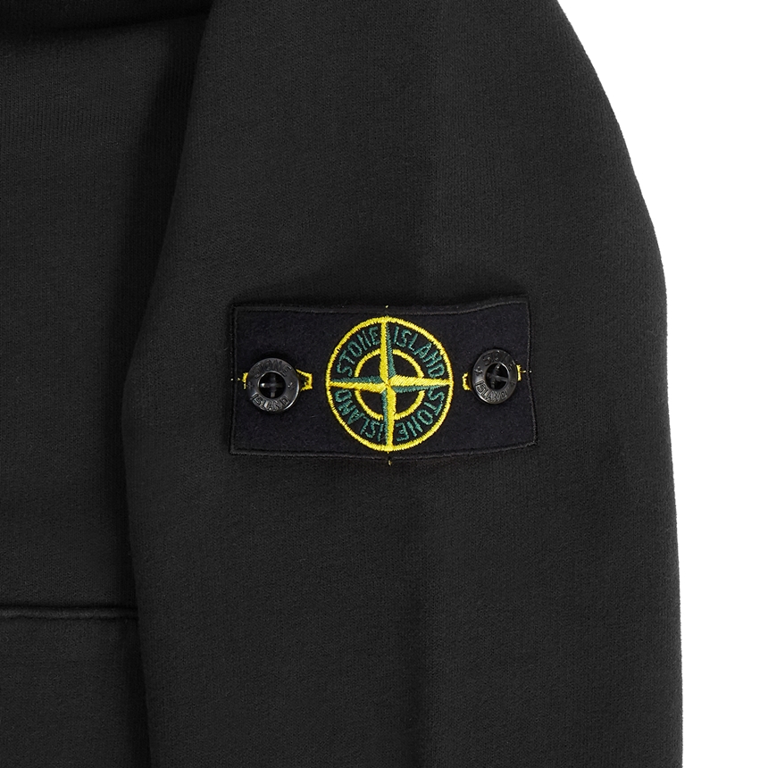 스톤아일랜드키즈(STONE ISLAND KIDS) 와펜 키즈 후드 기모 긴팔 맨투맨 티셔츠 (성인착용가능) 751661640 V0029 14A16A