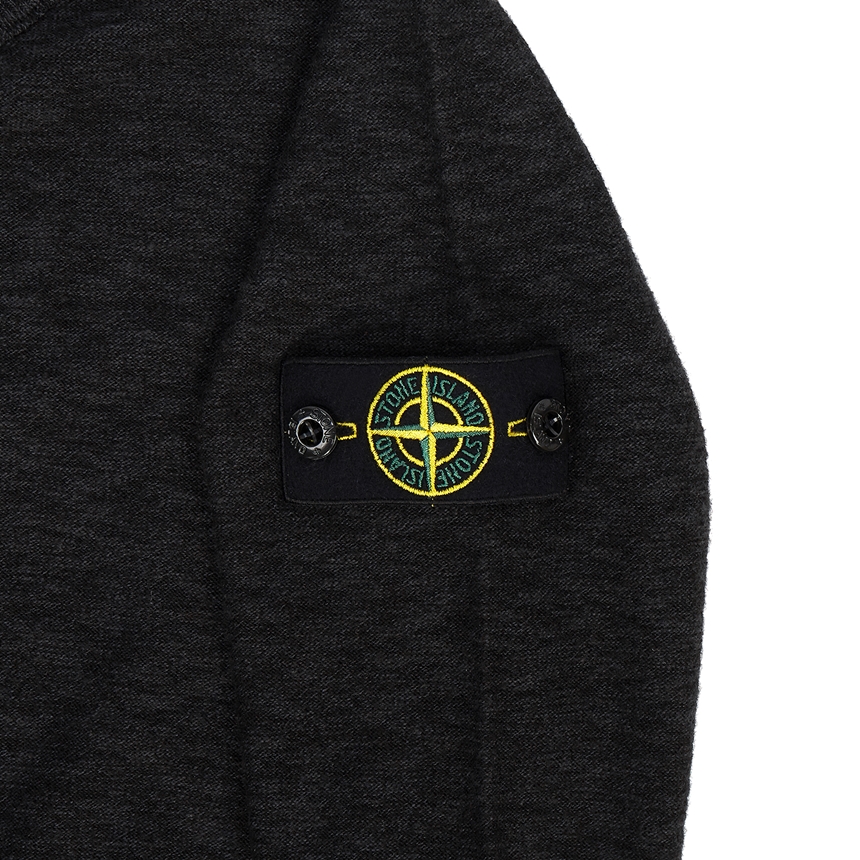 스톤아일랜드키즈(STONE ISLAND KIDS) 와펜 키즈 울 니트 (성인착용가능) 7516512D1 V0029 10A12A