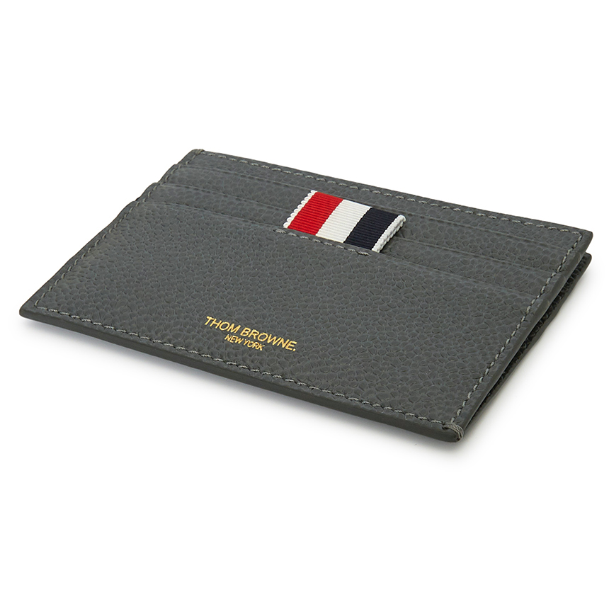 톰브라운(THOM BROWNE) 삼선 공용 명함/카드지갑 MAW031L 00198 025