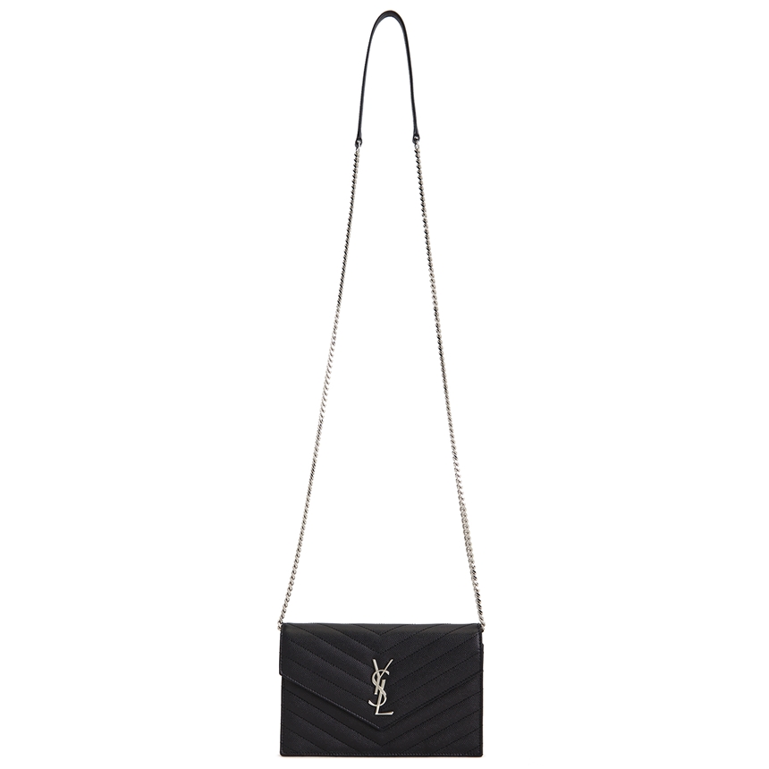 생로랑(SAINT LAURENT PARIS) 모노그램 엔벨롭 여자 체인 숄더백 393953 BOW02 1000