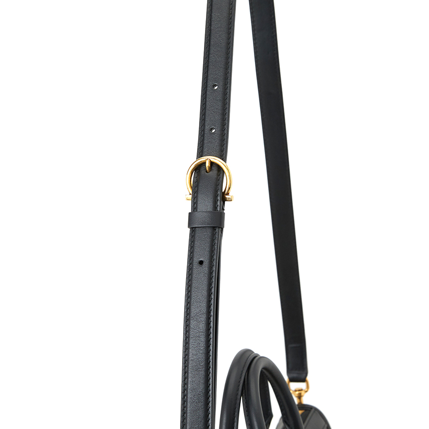 페라가모(FERRAGAMO) 올 간치니 라지 여자 토트겸숄더백 21 I074 NERO 0726595
