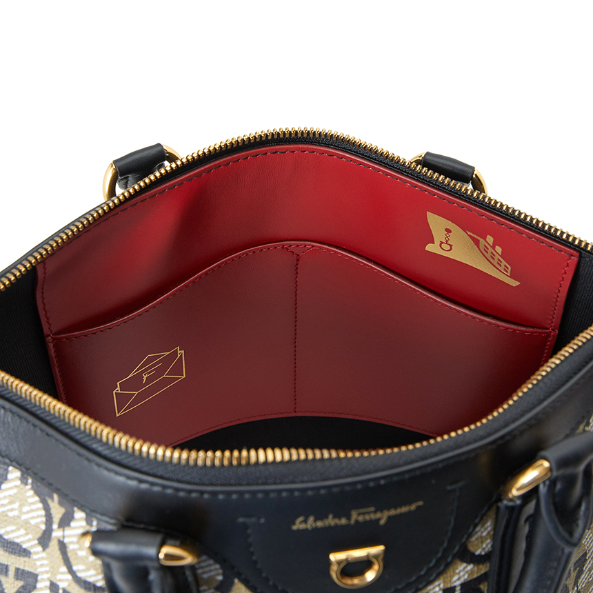 페라가모(FERRAGAMO) 올 간치니 라지 여자 토트겸숄더백 21 I074 NERO 0726595
