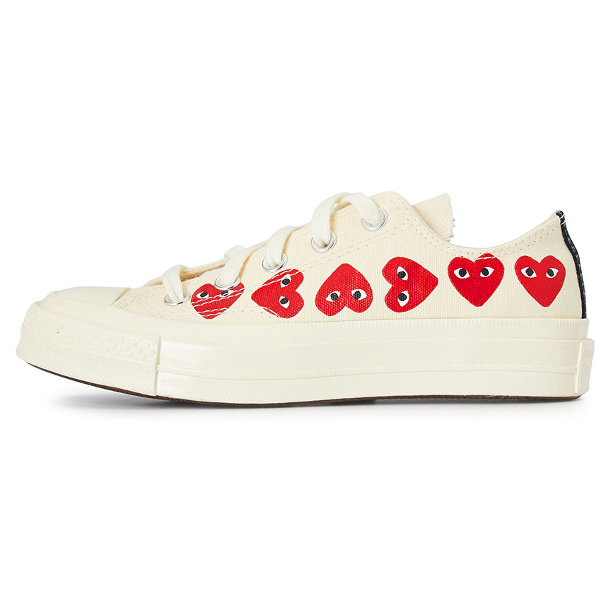 꼼데가르송(COMME DES GARCONS) 멀티하트 척 70 로우 공용 스니커즈 AZ K117 001 2