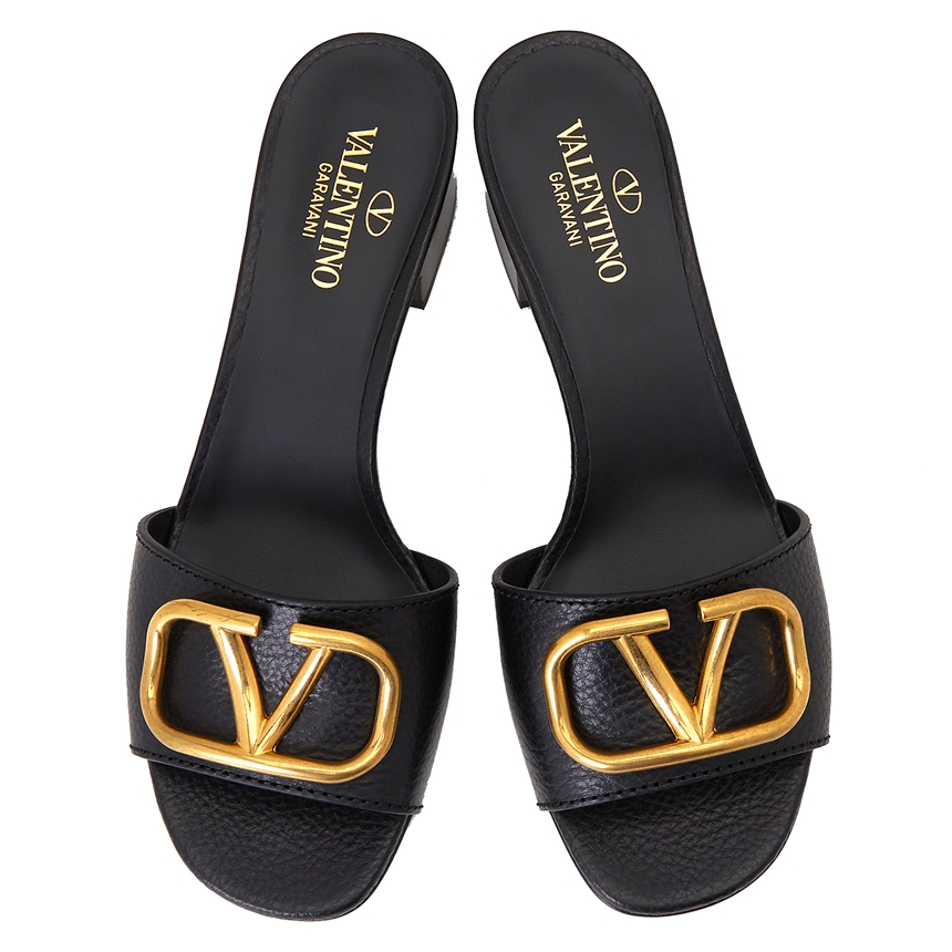 발렌티노(VALENTINO) V 로고여자 슬리퍼 샌들 VW0S0M60HWS 0NO