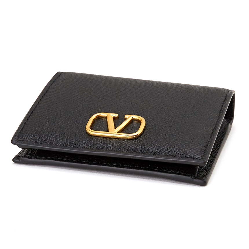 발렌티노(VALENTINO) V 로고 컴팩트 여자 반지갑 VW0P0R39SNP 0NO