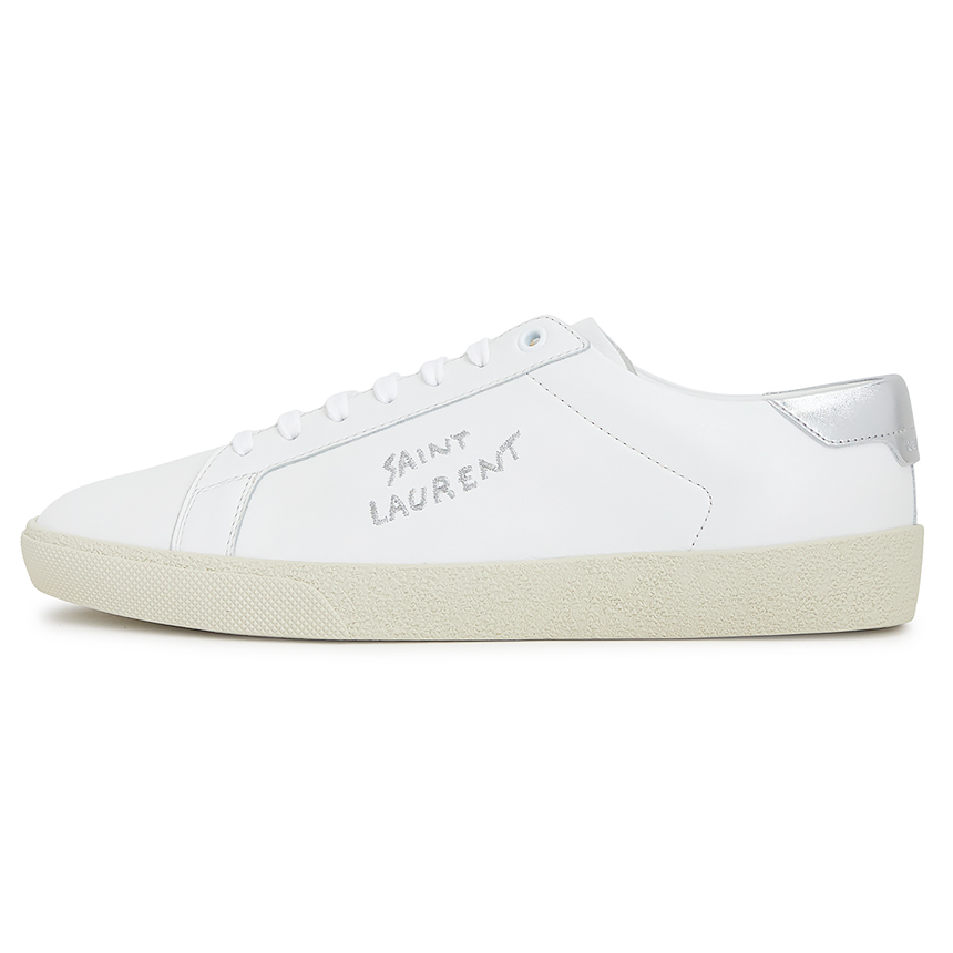 생로랑(SAINT LAURENT PARIS) 코트 클래식 메탈릭 남자 스니커즈 611352 00NA0 9085