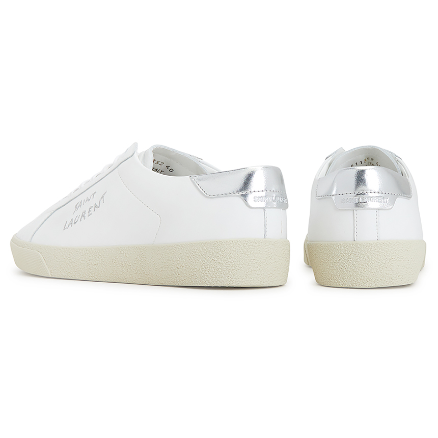 생로랑(SAINT LAURENT PARIS) 코트 클래식 메탈릭 남자 스니커즈 611352 00NA0 9085