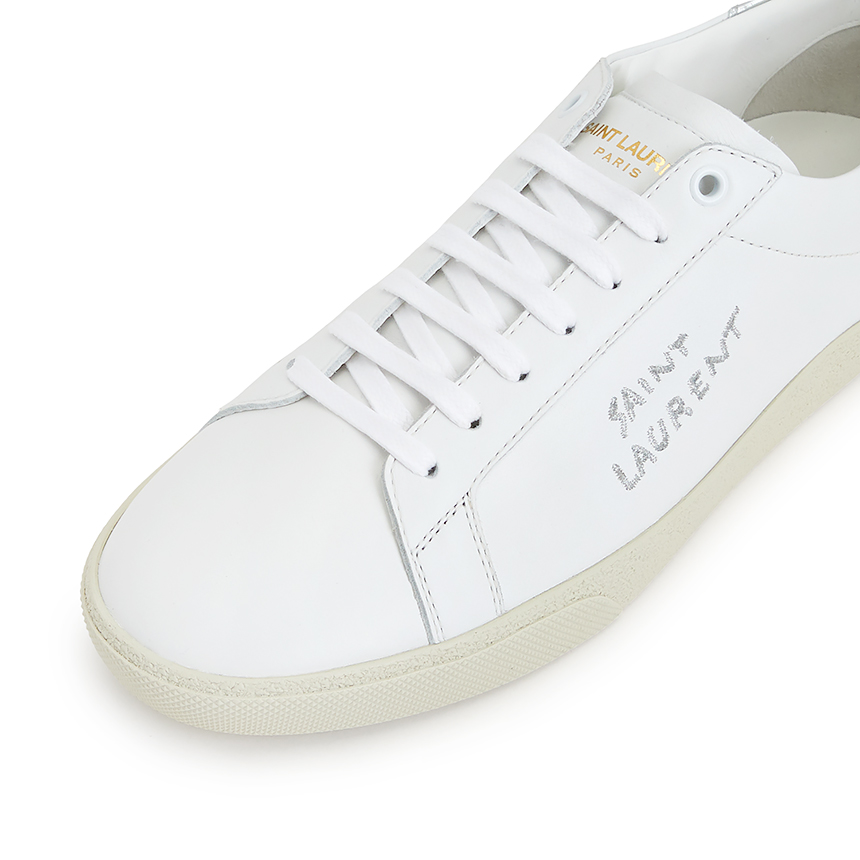 생로랑(SAINT LAURENT PARIS) 코트 클래식 메탈릭 남자 스니커즈 611352 00NA0 9085