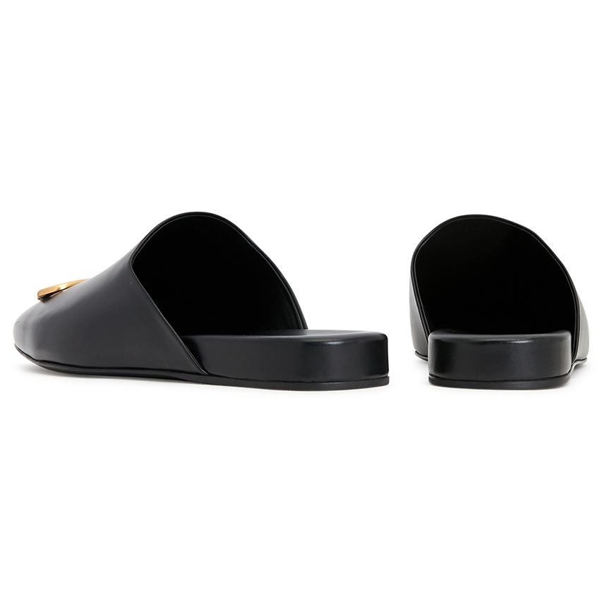 발렌시아가(BALENCIAGA) 코지 BB 남자 뮬 슬리퍼 590659 WA72H 1088