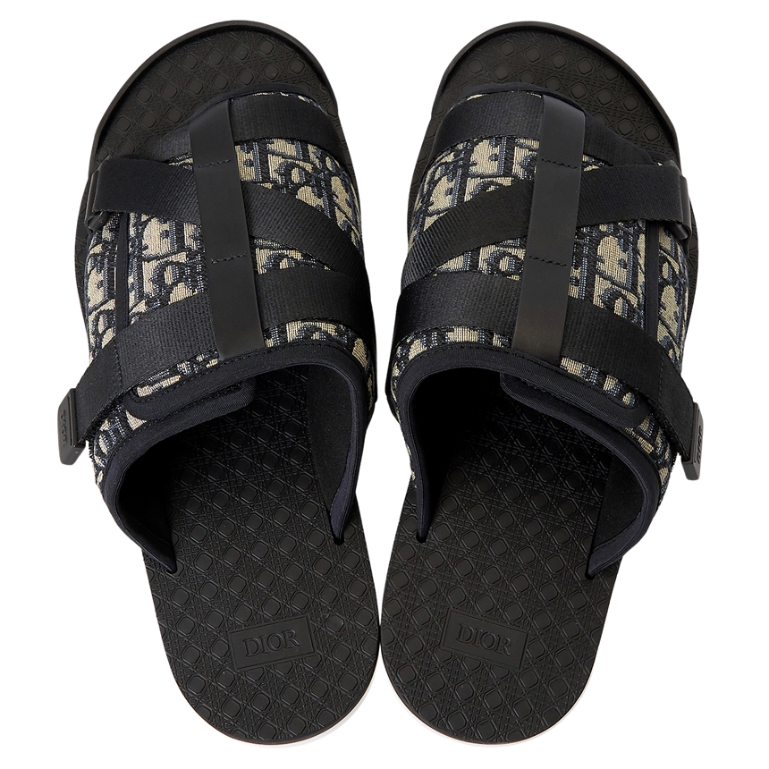디올옴므(DIOR HOMME) 오블리크 자카드 알파남자 샌들/슬리퍼 3SA081YXV 961