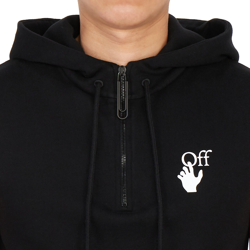 오프화이트(OFF WHITE) 마커 탱크 남자 후드 민소매 OMAC010R 21FLE001 1032