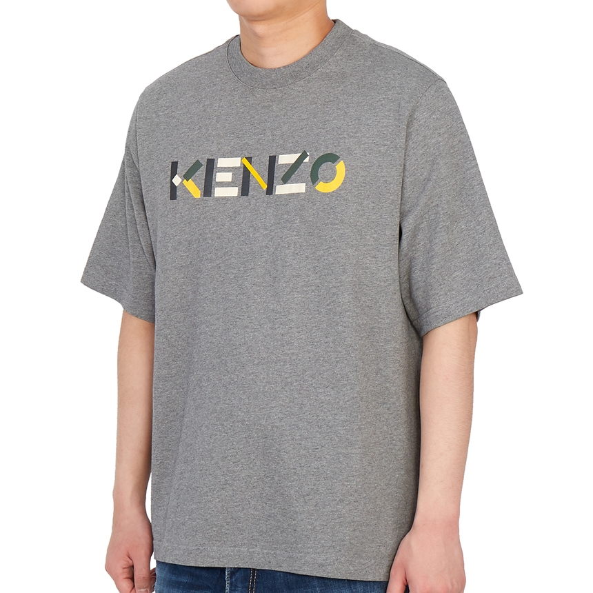 겐조(KENZO) 로고 남자 반팔티셔츠 오버사이즈핏 5TS055 4SB 95 215
