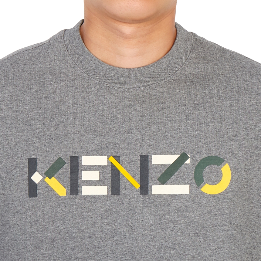겐조(KENZO) 로고 남자 반팔티셔츠 오버사이즈핏 5TS055 4SB 95 215