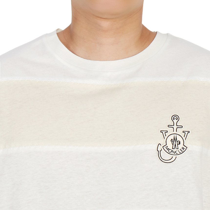 몽클레어(MONCLER) 지니어스 JW 앤더슨 공용 반팔티셔츠 오버사이즈핏 8C00009 M1163 034