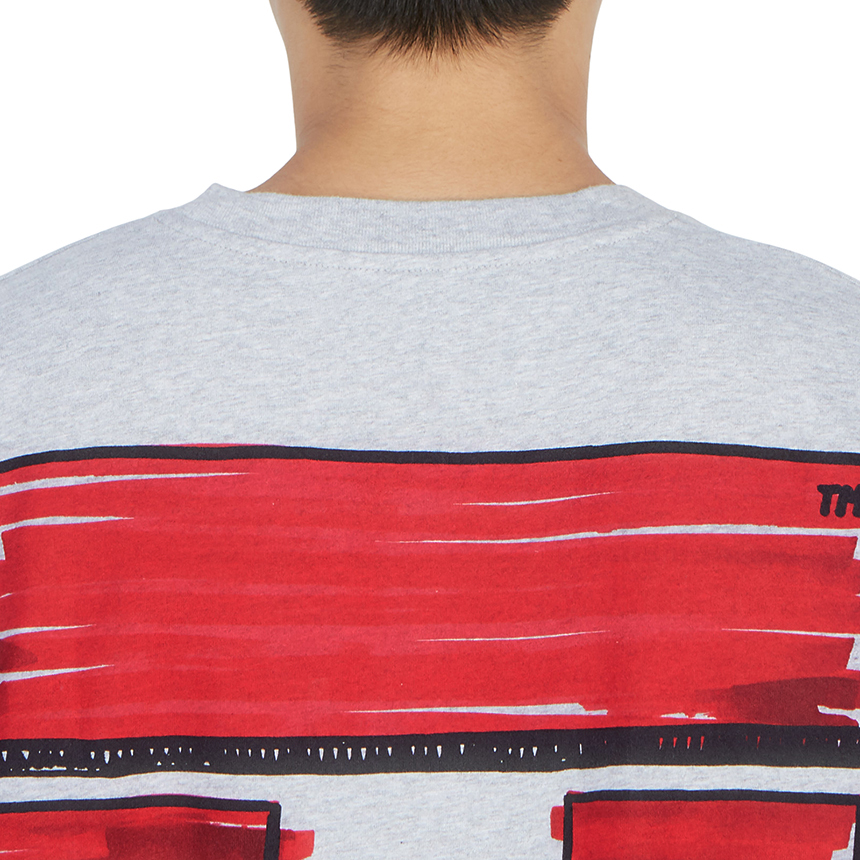 오프화이트(OFF WHITE) 마커 오버 남자 반팔티셔츠 OMAA038R 21JER002 0825