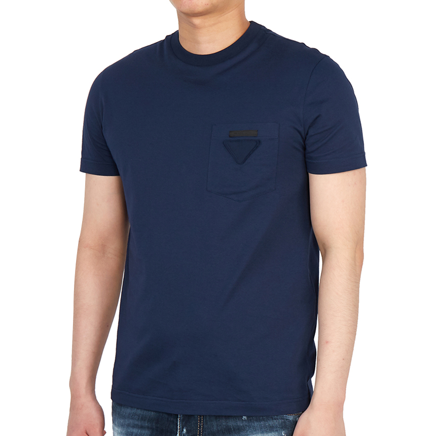 프라다(PRADA) 로고 남자 반팔티셔츠 (3종 세트) UJN677 1UOB F00ZJ