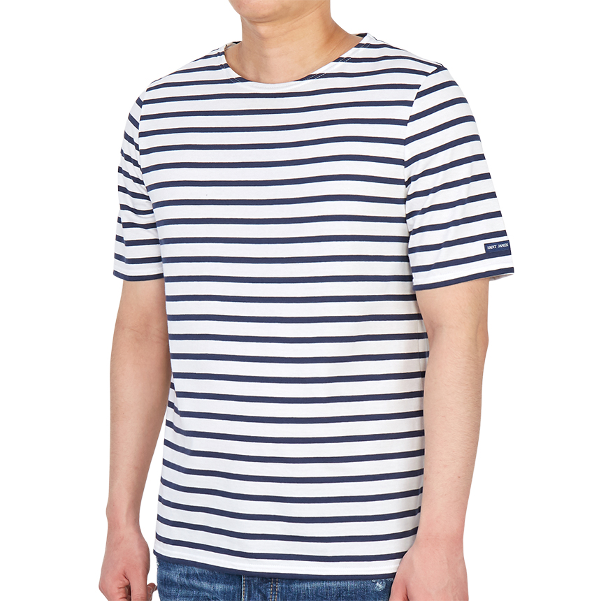 세인트제임스(SAINT JAMES) 스크래치 레반트 반팔티셔츠 9863 88 (남여공용) SB_9863 88_085