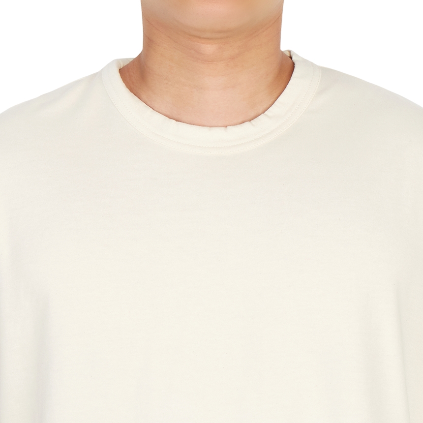 요지야마모토(YOHJI YAMAMOTO) Y-3 백로고 남자 반팔티셔츠 릴렉스핏 GV6082 UNDYED