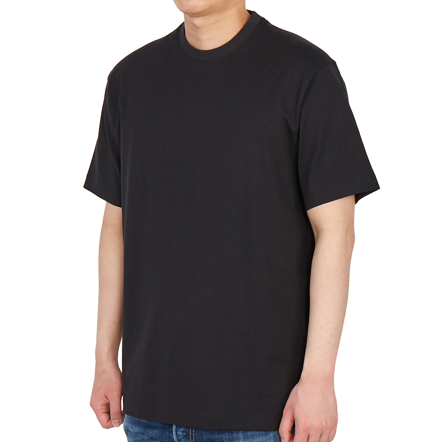 요지야마모토(YOHJI YAMAMOTO) Y-3 스트라이프 남자 반팔티셔츠 H16334 BLACK