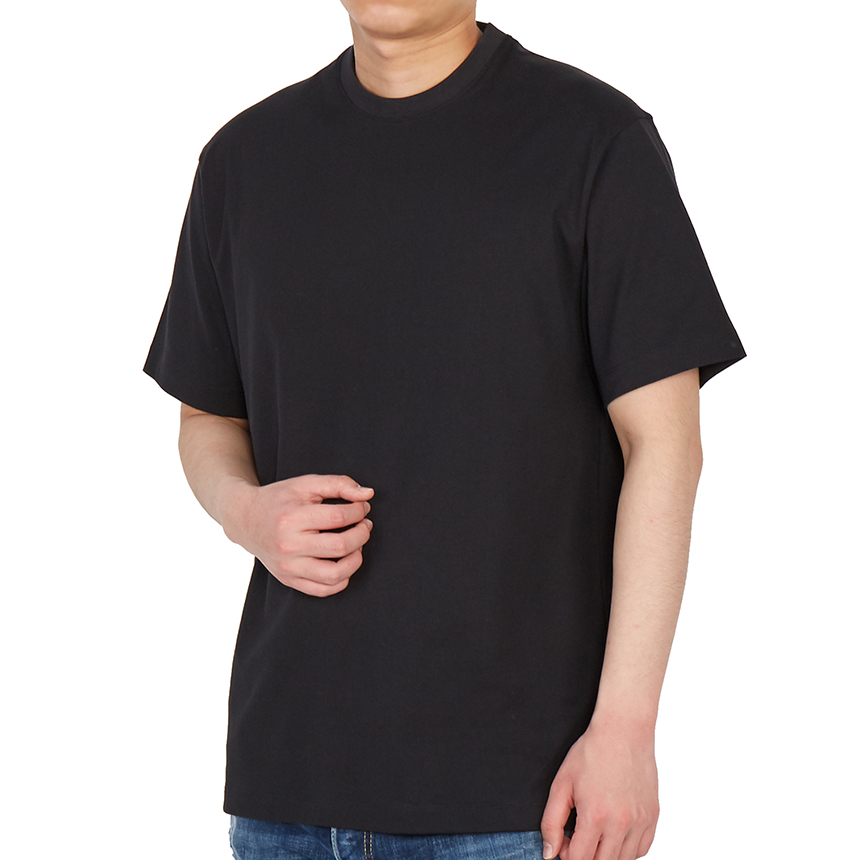 요지야마모토(YOHJI YAMAMOTO) Y-3 스트라이프 남자 반팔티셔츠 H16334 BLACK