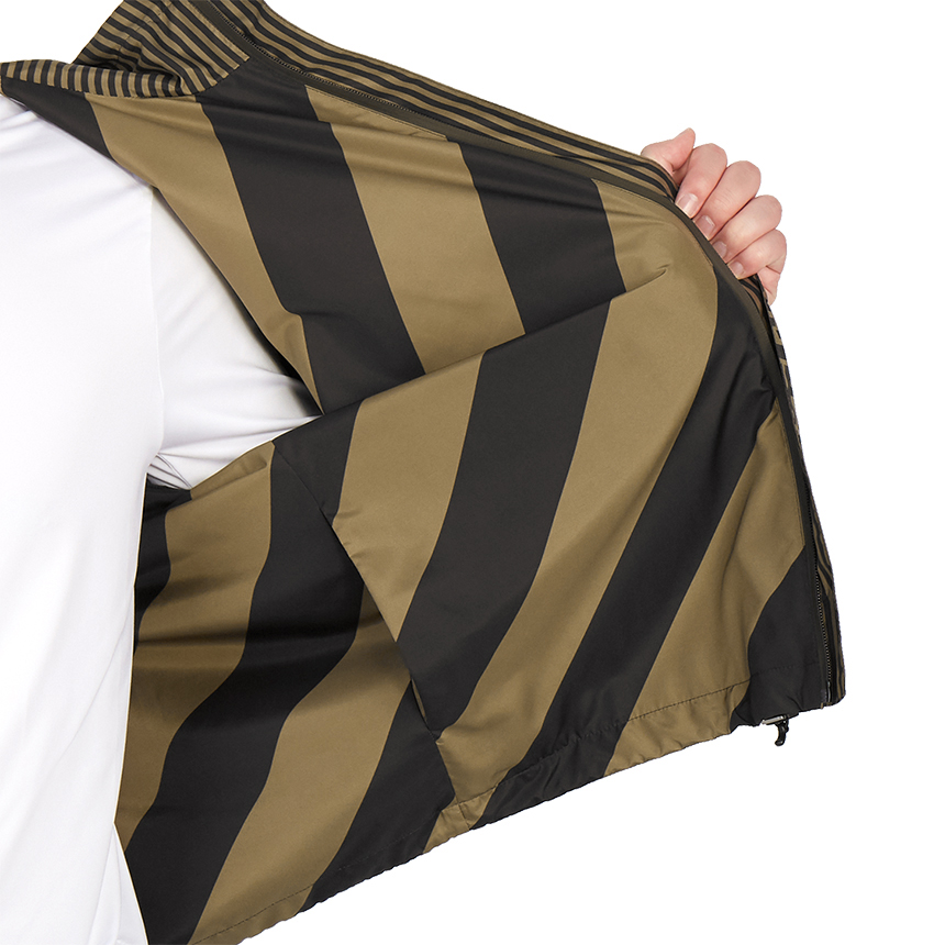 펜디(FENDI) 로고 후드 양면 남자 블루종 윈드브레이커 자켓 FAA615 A79N F13IZ