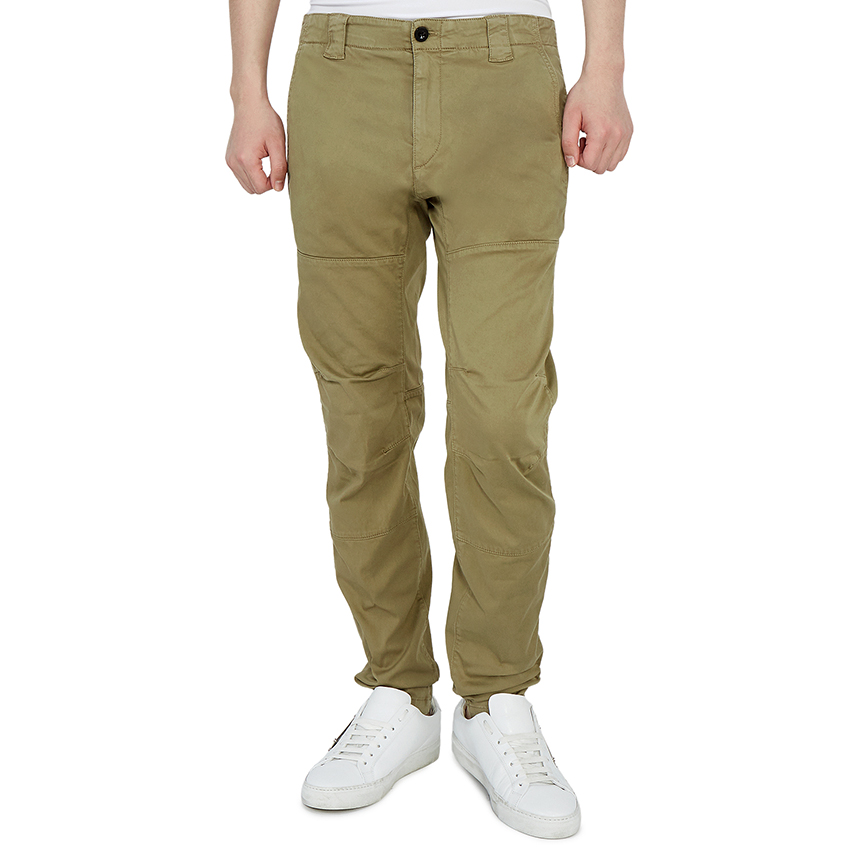 씨피컴퍼니(CP COMPANY) 얼고노믹핏 남자 스트레치 바지 10CMPA153A 005694G 329