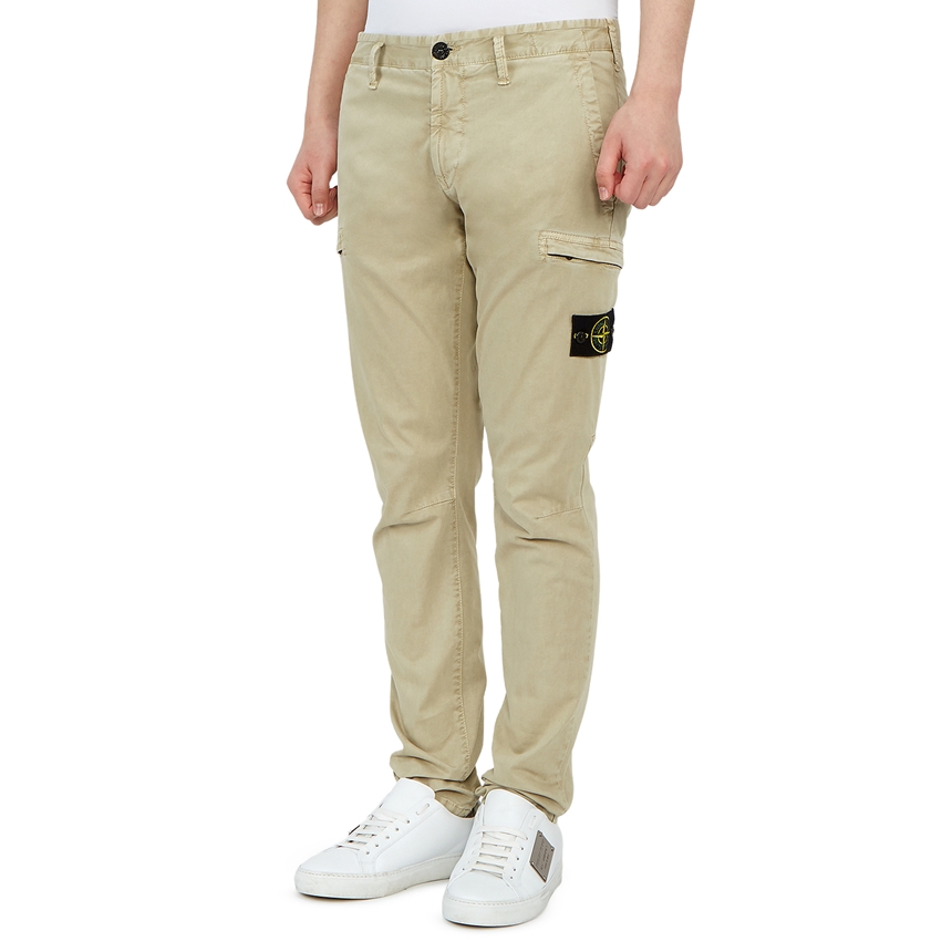 스톤아일랜드(STONE ISLAND) 와펜 남자 카고 바지 741532104 V0195