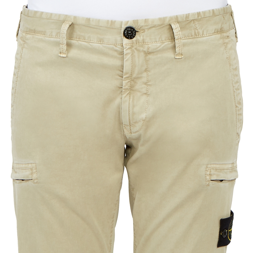 스톤아일랜드(STONE ISLAND) 와펜 남자 카고 바지 741532104 V0195