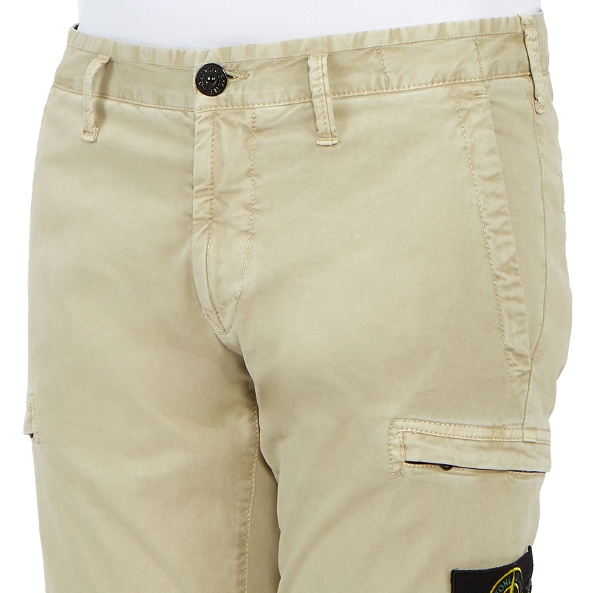 스톤아일랜드(STONE ISLAND) 와펜 남자 카고 바지 741532104 V0195