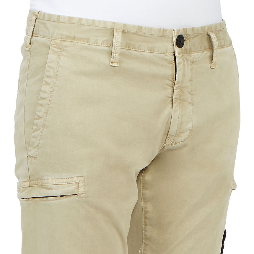 스톤아일랜드(STONE ISLAND) 와펜 남자 카고 바지 741532104 V0195