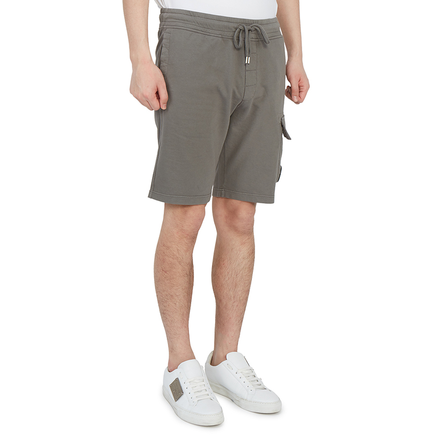 씨피컴퍼니(CP COMPANY) 라이트 플리스 렌즈 남자 버뮤다 카고 반바지 10CMSB041A 002246G 938