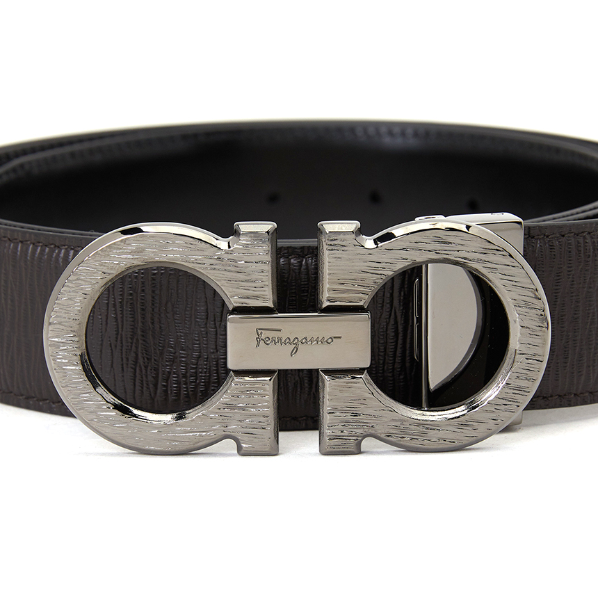 페라가모(FERRAGAMO) 더블 간치니 남자 양면 캐쥬얼벨트 (프리컷팅) 67 9942 00 0723916