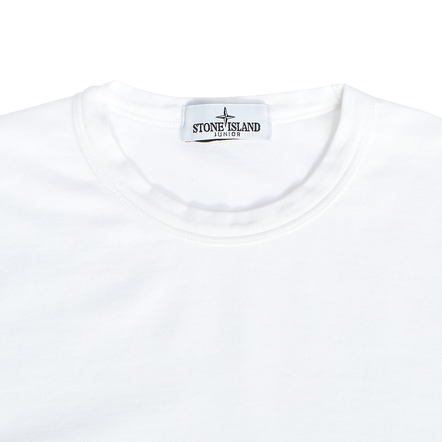스톤아일랜드키즈(STONE ISLAND KIDS) 와펜 키즈 긴팔 맨투맨 티셔츠 (성인착용가능) 741661340 V0001 10A12A