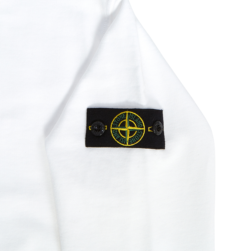스톤아일랜드키즈(STONE ISLAND KIDS) 와펜 키즈 긴팔 맨투맨 티셔츠 (성인착용가능) 741661340 V0001 10A12A