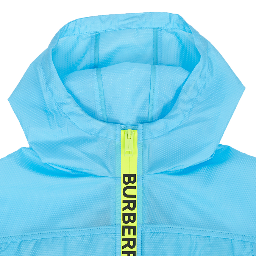 버버리키즈(BURBERRY KIDS) 로고 라이트 웨이트 키즈 후드 자켓(성인착용가능) TELFORD 8039665 A1583