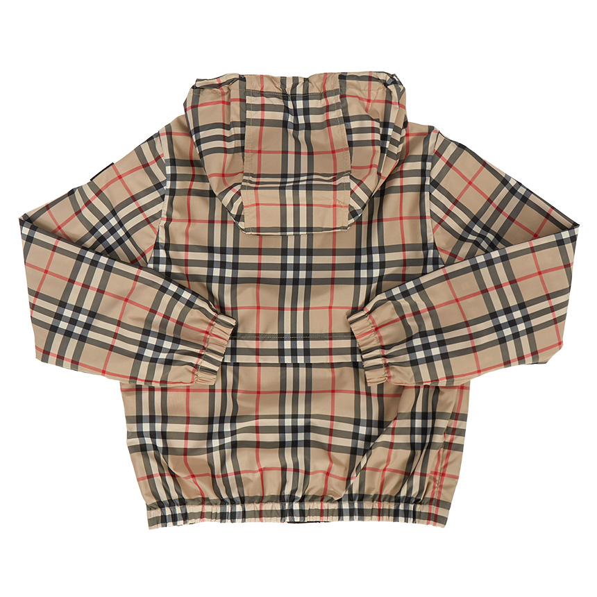 버버리키즈(BURBERRY KIDS) 빈티지 체크 라이트 키즈 후드 자켓 (성인착용가능) WILBUR CHECK 8038334 A7028