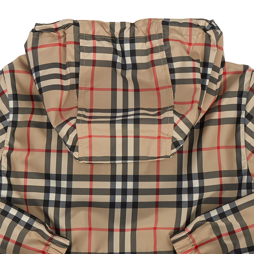 버버리키즈(BURBERRY KIDS) 빈티지 체크 라이트 키즈 후드 자켓 (성인착용가능) WILBUR CHECK 8038334 A7028